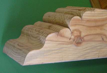 hardwood corbels