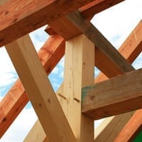 Cedar rafters