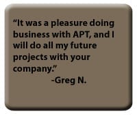 Testimonial for Treated Lumber
