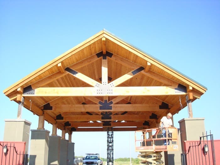 build wood truss