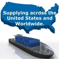 worldwide shipping of Treated poles, pilings, and timbers from locations across the US