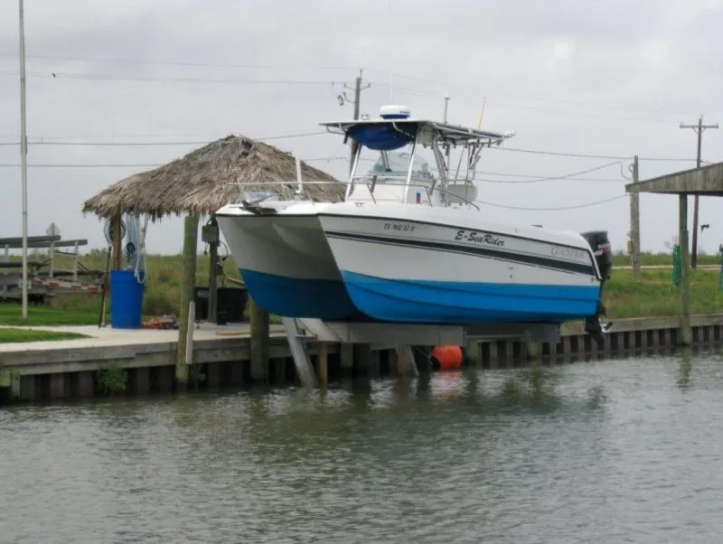 boathouse and pier built with american pole & timber lumber.