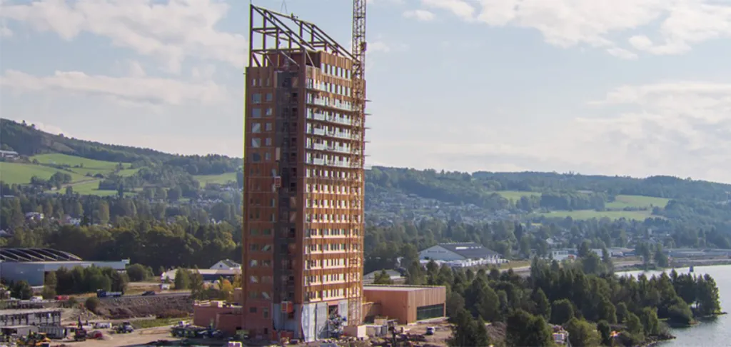mjøstårnet mjosa tower mass timber