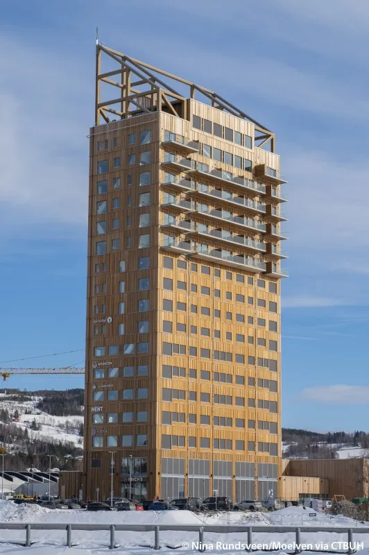 mjøstårnet tallest timber building