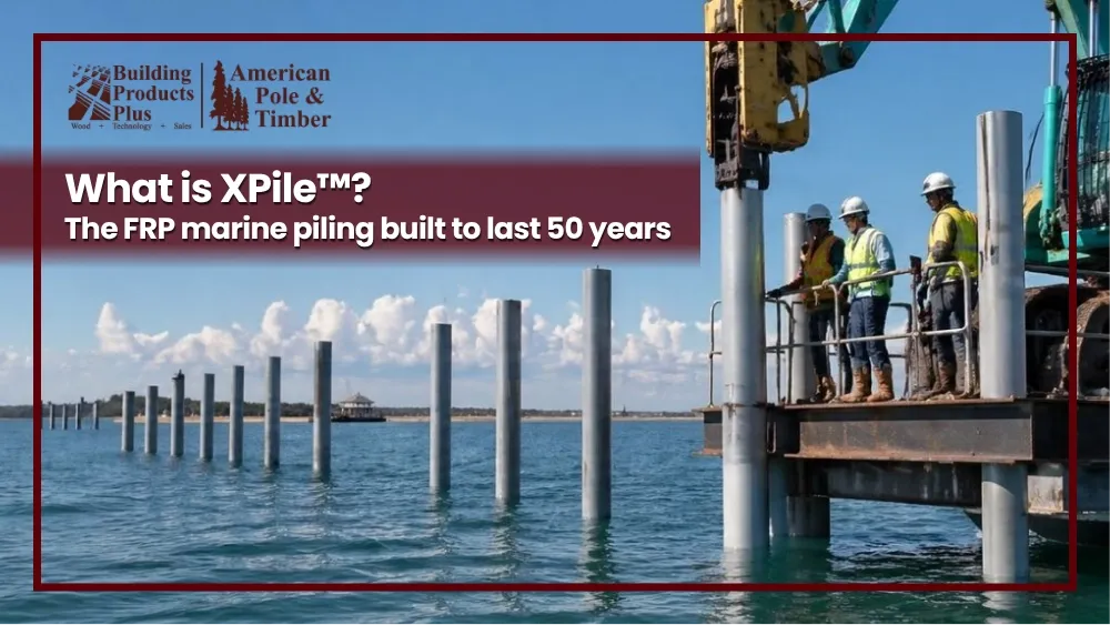 what is xpile? the frp marine piling built to last 50 years