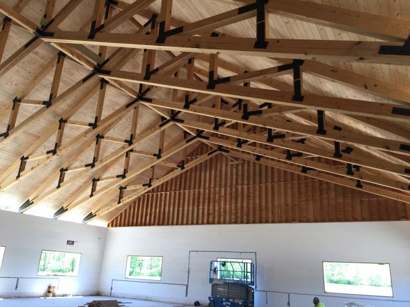 Structural Timber Trusses | Industrial Wood Products ...