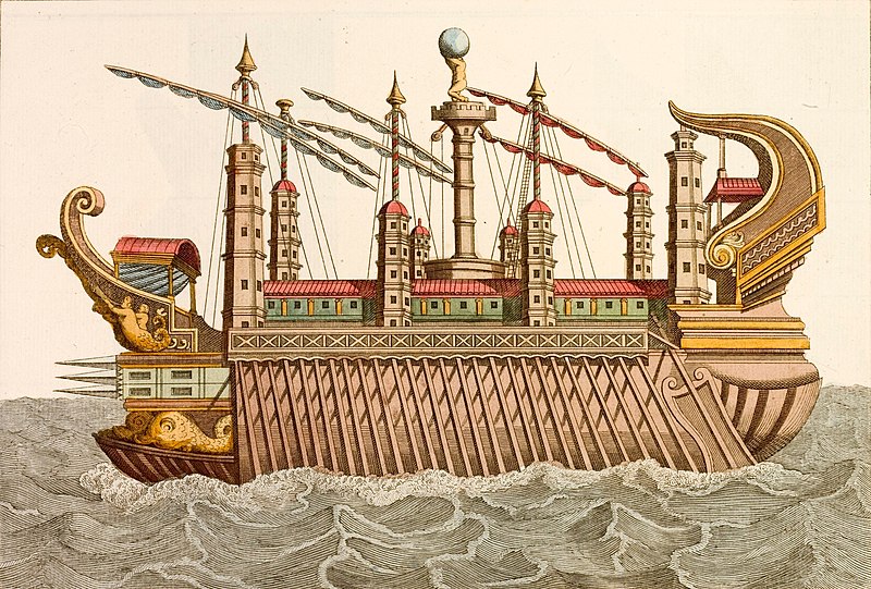 10 Longest Ships Caligulas Giant Ship