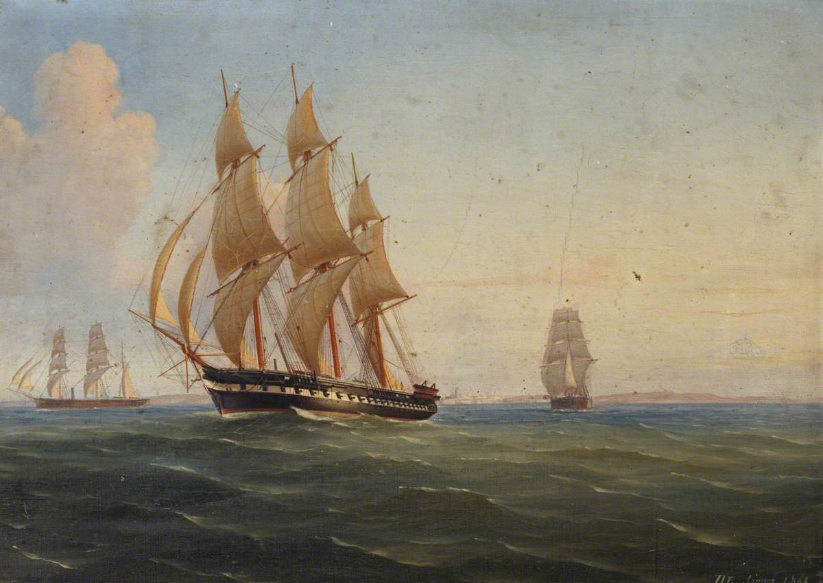 de Simone, Antonio, 1851 c.1907; HMS 'Orlando'