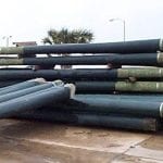 21 POLY Zone Coated Pine Pilings BIG