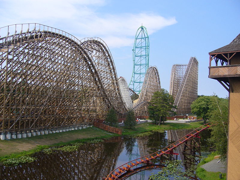 6 Fastest Wooden Roller Coasters El Toro