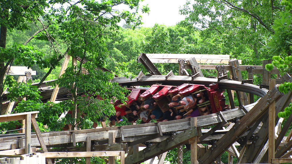 6 Fastest Wooden Roller Coasters Outlaw Run
