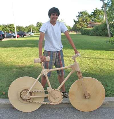 All Wooden Bike Marco Facciola