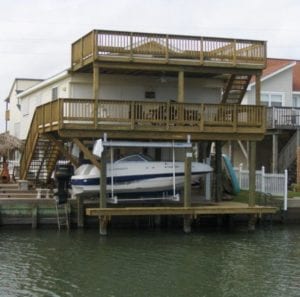 dock and boat house building materials