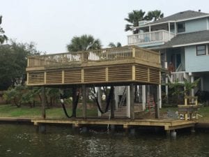 BoatHouse with Deck and Dock