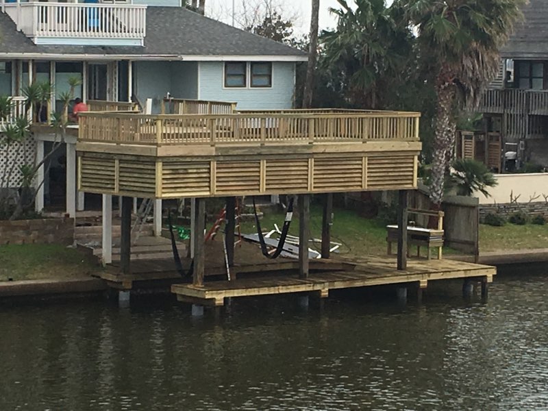 BoatHouse with Dock and Deck