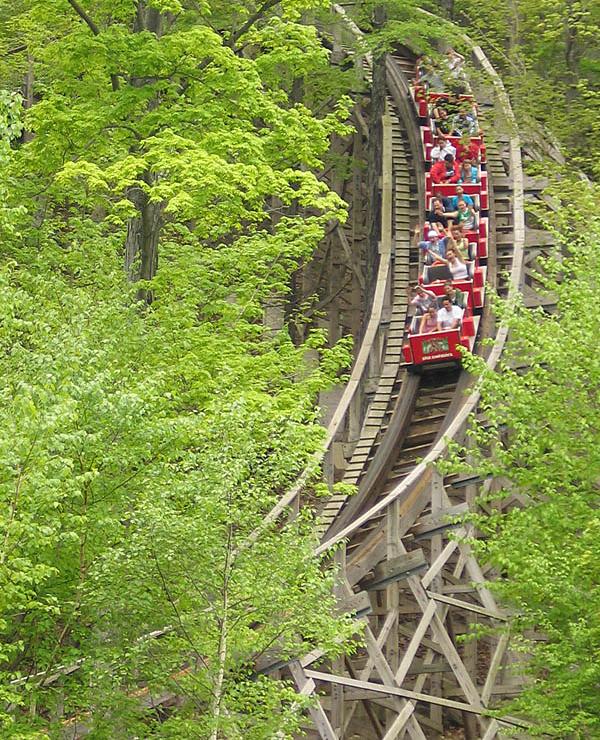 Boulder Dash Longest Wooden Roller Coasters