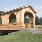 Covered Wood Bridge Timbers BIG