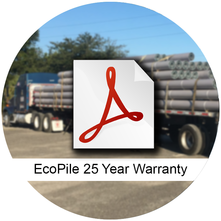 Ecopile 25 year warranty