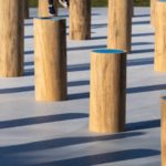 Gun Barrel Pilings Custom Park Project