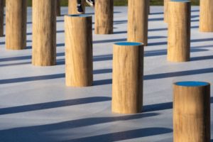 Gun Barrel Pilings Custom Park Project