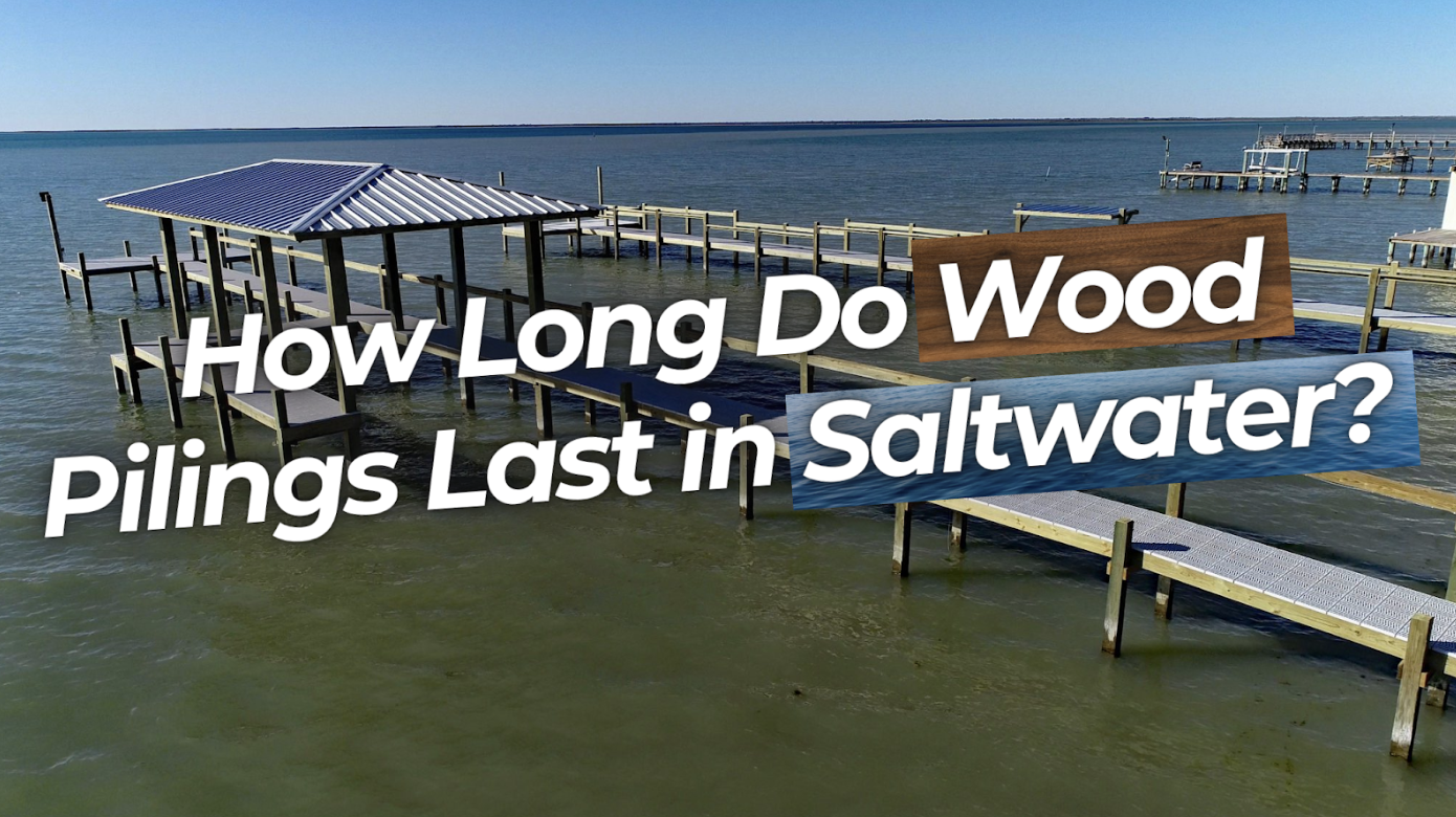 How Long Do Wood Pilings Last in Saltwater? American Pole & Timber