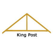 King Post Timber Truss