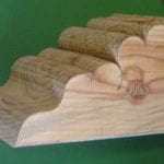 Large Wood Corbel Close up BIG