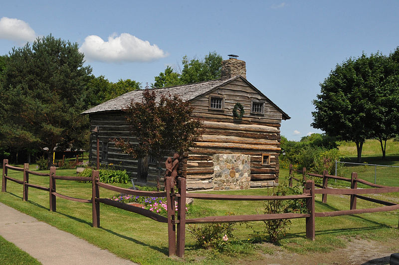 Oldest Historic Log Cabins and Houses Kellerman Log Cabin