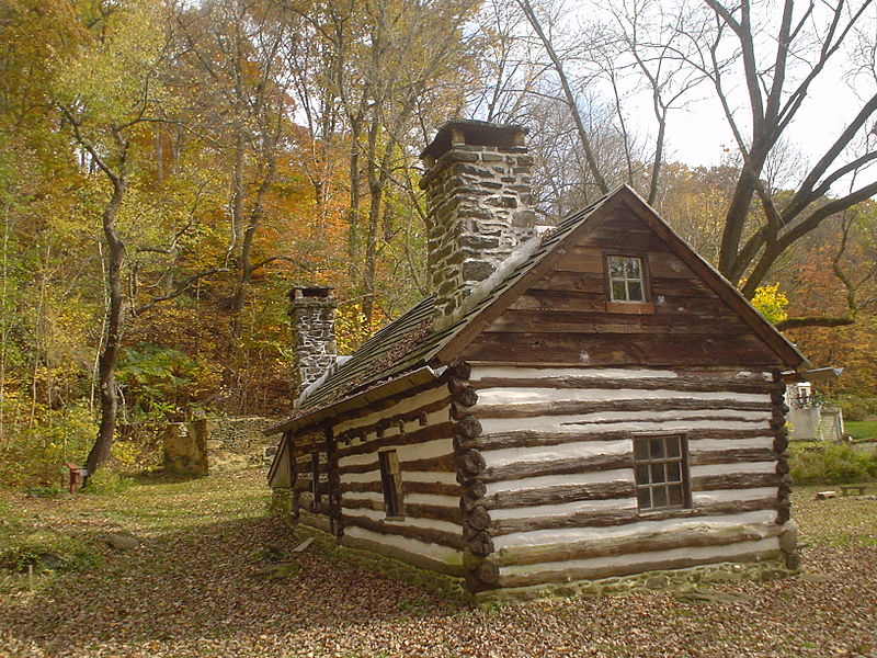 Oldest Historic Log Cabins and Houses Lower Swedish Cabin