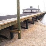 Palacios Pier 21 Polycoated Pilings