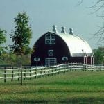 Red Barn Treated Fence Farm BIG