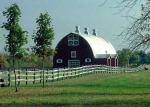Red Barn Treated Fence Farm BIG Red Barn Treated Fence Farm BIG