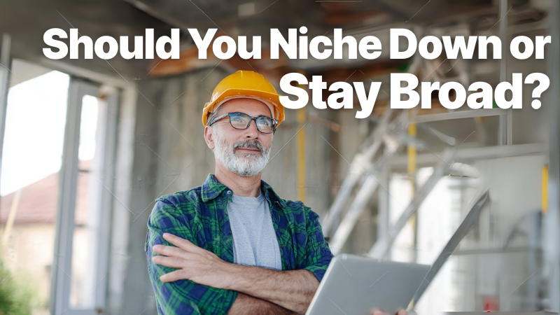 Should You Niche Down or Stay Broad