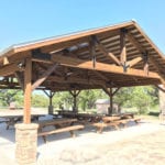 Timber Trusses Rock House Pavilion Outland Construction Group (2)