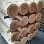 Wooden Log Steps