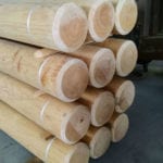 Wooden Log Steps