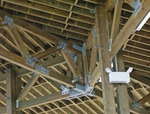 baseball stadium timber trusses in louisiana BIG