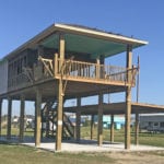 beach home pilings