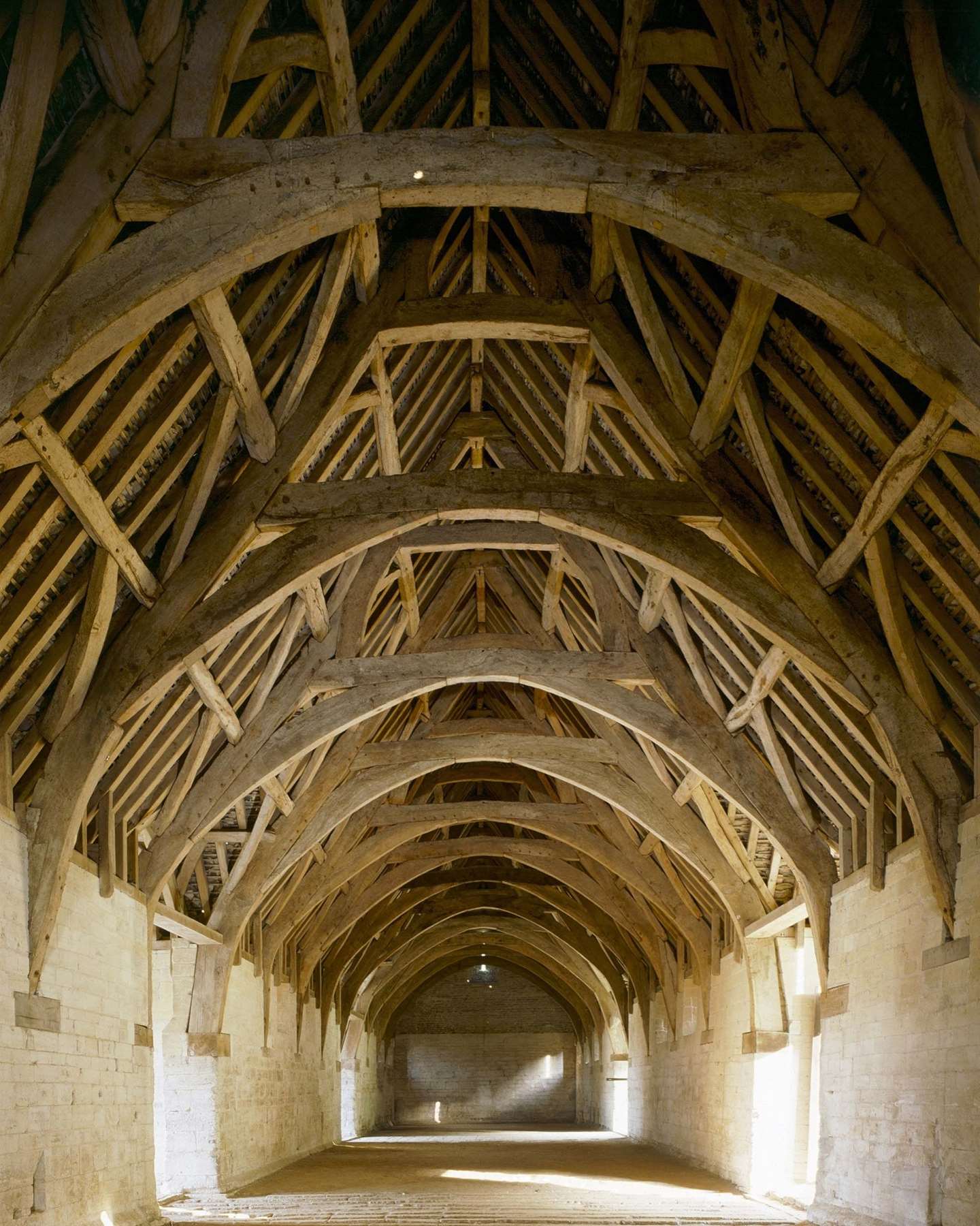 bradford on avon tithe barn interior