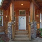 cedar timber posts home BIG