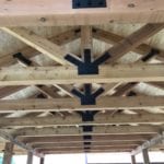 custom cedar timber truss