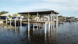 EcoPile installed at Boathouse