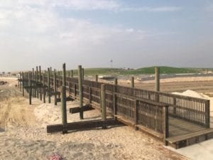 Gun Barrel Pilings KSA Bridge in Saudi Arabia 2