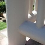 poly coated solid columns close BIG