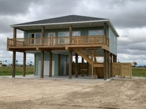post and pilings beach home walz family builders and manley 2