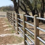 treated wood fence posts