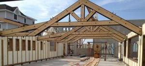 steel trusses with wood BIG