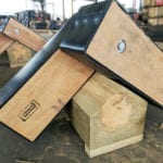 timber pipe saddles crubber wrap