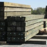 treated timber stock