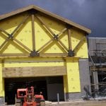 walmart treated timber truss set